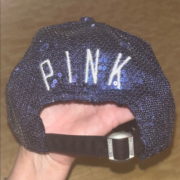 New Era / Victorias Secret/ Pink SD Padres Blue Sequin Hat - Picture 5 of 15